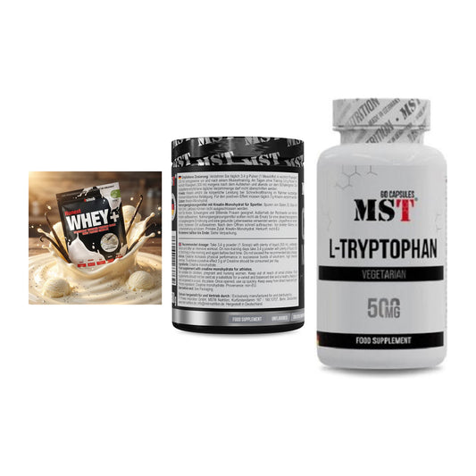 Einsteiger-Set: Sinob Honest + MST Creatin + MST Tryptophan – alle enthaltenen Artikel