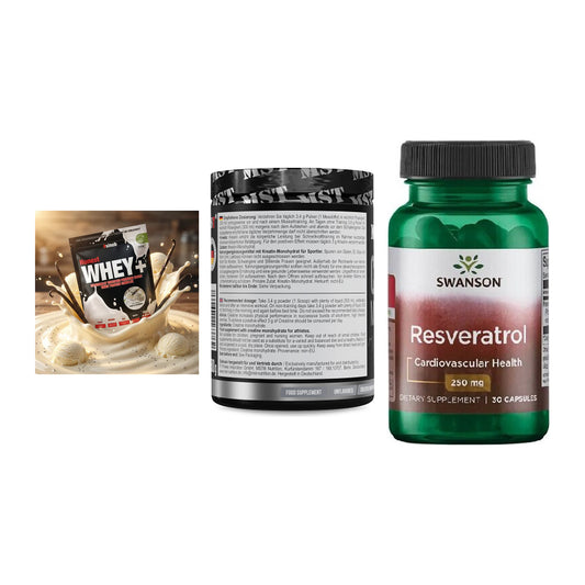 Einsteiger-Set: Sinob Honest + MST Creatin + Swanson Resverat – alle enthaltenen Artikel