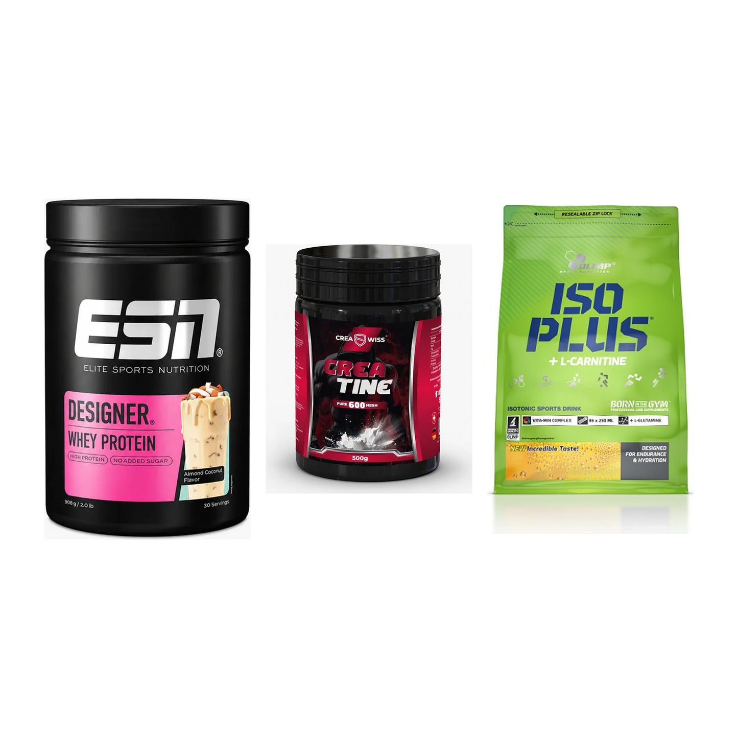Einsteiger-Set: ESN Designer + CREASWISS + Olimp Iso Plus – alle enthaltenen Artikel