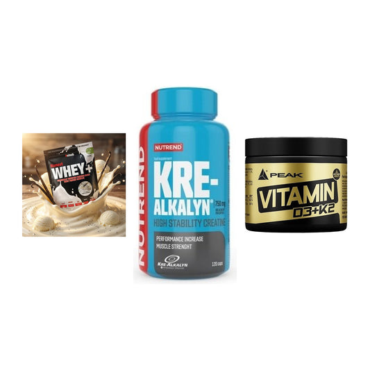 Einsteiger-Set: Sinob Honest + Nutrend Kre-Alka + Peak Vitamin – alle enthaltenen Artikel