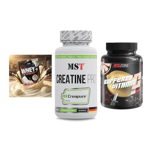 Einsteiger-Set: Sinob Honest + MST Creatine Pro + Big Zone Buffere – alle enthaltenen Artikel