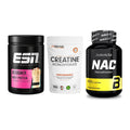 Einsteiger-Set: ESN Designer + ProFuel Creatine + BioTech NAC – alle enthaltenen Artikel