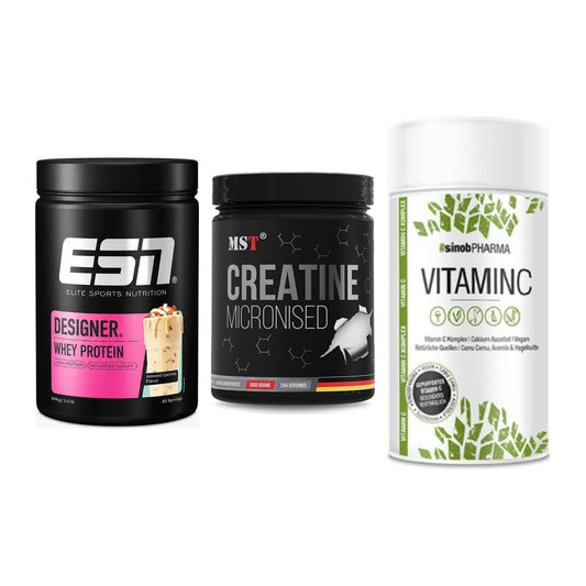 Einsteiger-Set: ESN Designer + MST Creatin + Sinob Vitamin C – alle enthaltenen Artikel