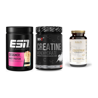 Einsteiger-Set: ESN Designer + MST Creatin + Evolite Nutritio – alle enthaltenen Artikel