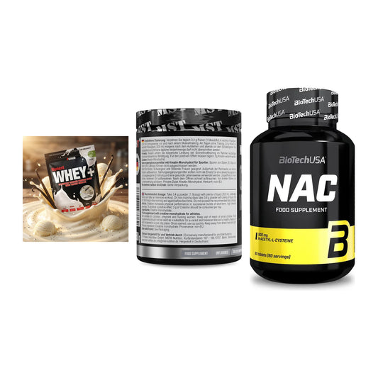 Einsteiger-Set: Sinob Honest + MST Creatin + BioTech NAC – alle enthaltenen Artikel