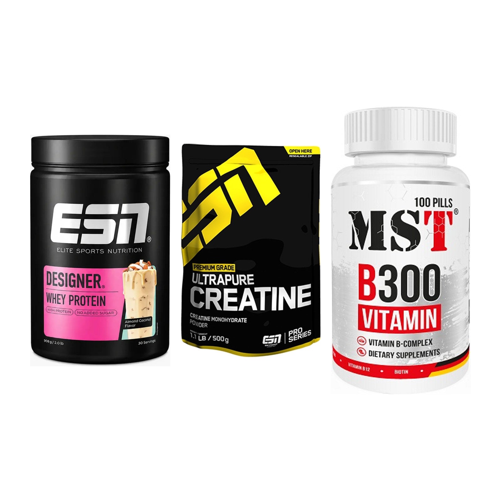 Einsteiger-Set: ESN Designer + ESN Ultrapure + MST B300 B-Compl – alle enthaltenen Artikel