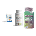 Einsteiger-Set: NNT Whey + ProFuel Creatine + INLEAD Zink – alle enthaltenen Artikel