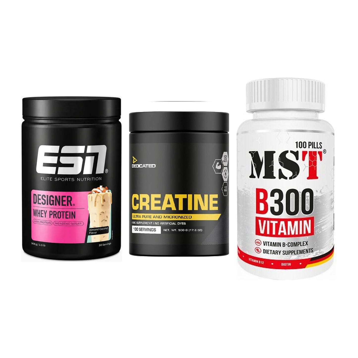 Einsteiger-Set: ESN Designer + Dedicated + MST B300 B-Compl – alle enthaltenen Artikel
