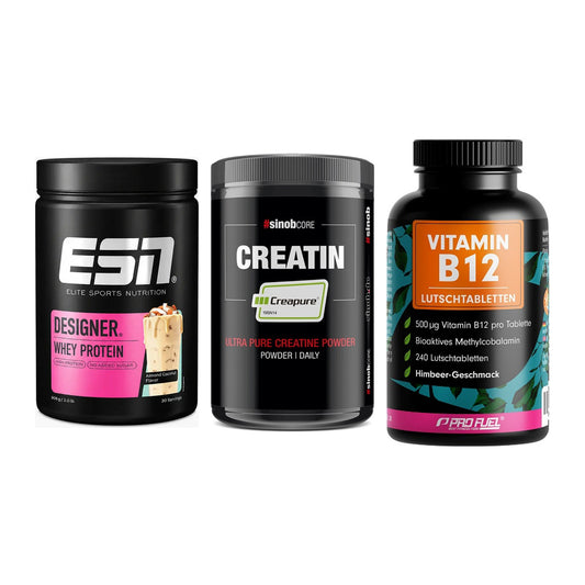 Einsteiger-Set: ESN Designer + Sinob Creatin + ProFuel Vitamin – alle enthaltenen Artikel