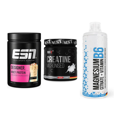 Einsteiger-Set: ESN Designer + MST Creatin + MST Magnesium B6 – alle enthaltenen Artikel