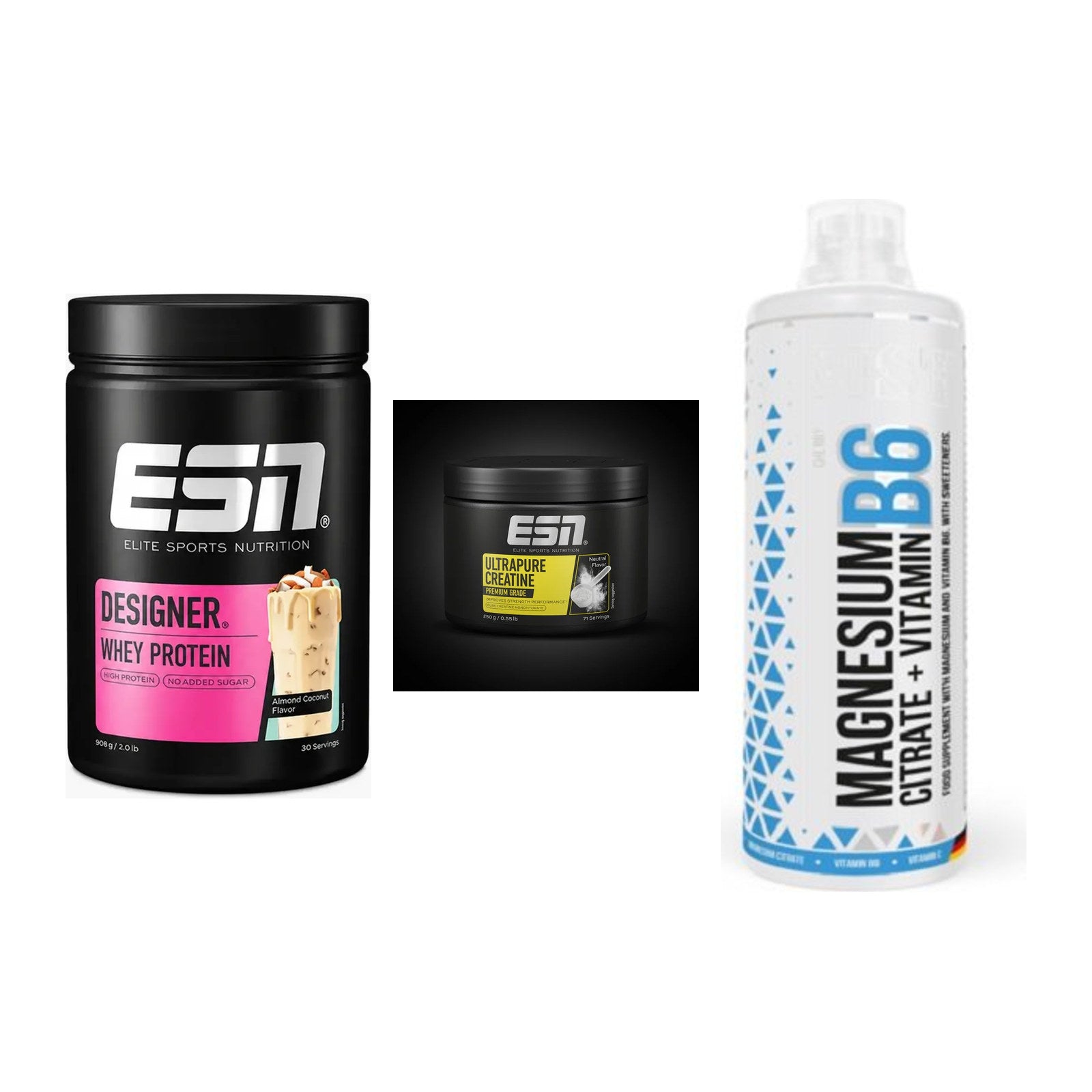 Einsteiger-Set: ESN Designer + ESN Ultrapure + MST Magnesium B6 – alle enthaltenen Artikel