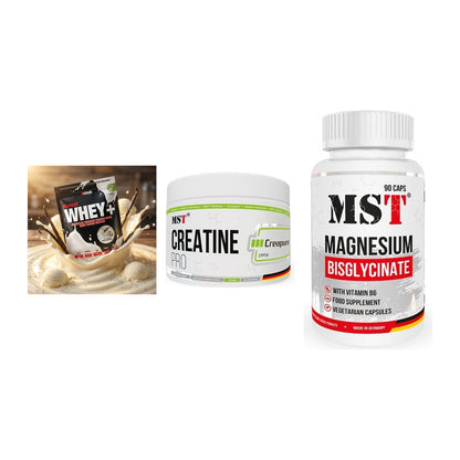 Einsteiger-Set: Sinob Honest + MST Creatin Pro + MST Magnesium – alle enthaltenen Artikel