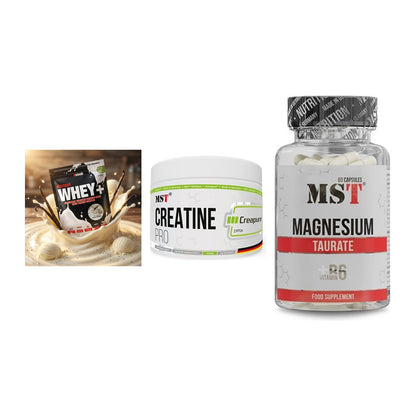 Einsteiger-Set: Sinob Honest + MST Creatin Pro + MST Magnesium – alle enthaltenen Artikel