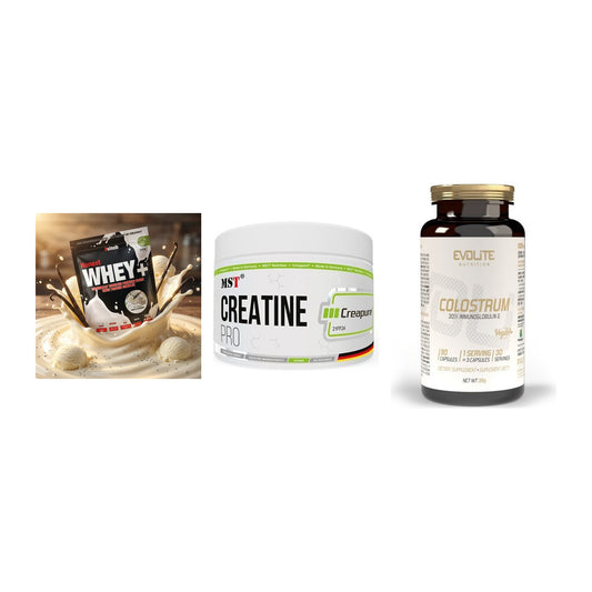 Einsteiger-Set: Sinob Honest + MST Creatin Pro + Evolite Nutritio – alle enthaltenen Artikel