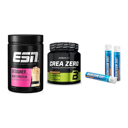 Einsteiger-Set: ESN Designer + BioTech Crea + Body Attack – alle enthaltenen Artikel