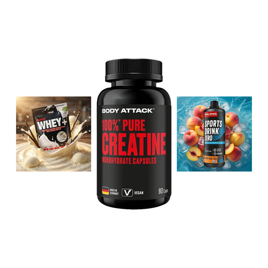 Einsteiger-Set: Sinob Honest + Body Attack 100% + Body Attack – alle enthaltenen Artikel