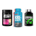 Einsteiger-Set: ESN Designer + Nutrend Kre-Alka + Scitec Mega – alle enthaltenen Artikel