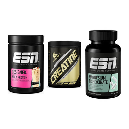 Einsteiger-Set: ESN Designer + Peak Creatin + ESN Magnesium – alle enthaltenen Artikel