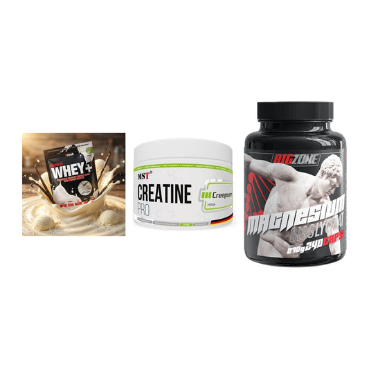 Einsteiger-Set: Sinob Honest + MST Creatin Pro + Big Zone Magnesi – alle enthaltenen Artikel