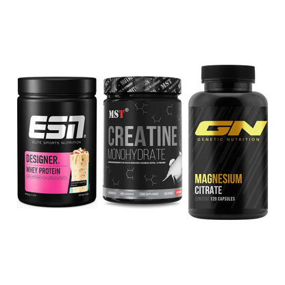Einsteiger-Set: ESN Designer + MST Creatin + GN Magnesium – alle enthaltenen Artikel