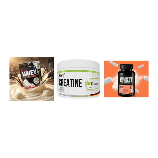 Einsteiger-Set: Sinob Honest + MST Creatin Pro + ESN Zinc – alle enthaltenen Artikel