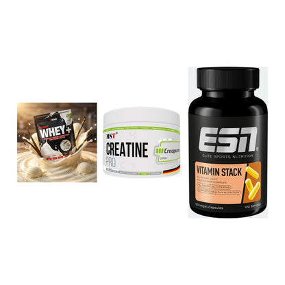 Einsteiger-Set: Sinob Honest + MST Creatin Pro + ESN Vitamin – alle enthaltenen Artikel