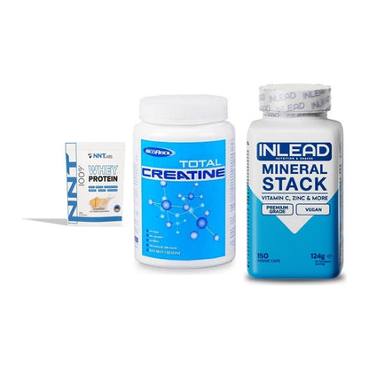 Einsteiger-Set: NNT Whey + Megabol Total + INLEAD Mineral – alle enthaltenen Artikel