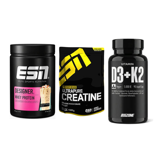 Einsteiger-Set: ESN Designer + ESN Ultrapure + Big Zone Vitamin – alle enthaltenen Artikel