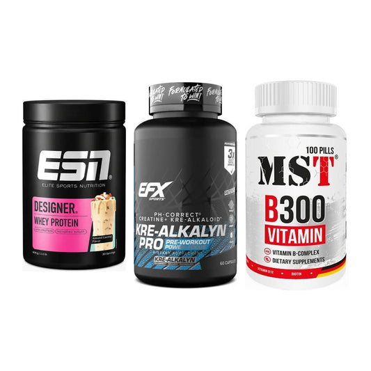 Einsteiger-Set: ESN Designer + EFX Kre-Alkalyn + MST B300 B-Compl – alle enthaltenen Artikel
