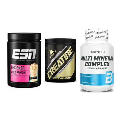 Einsteiger-Set: ESN Designer + Peak Creatin + BioTech Multi – alle enthaltenen Artikel