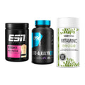 Einsteiger-Set: ESN Designer Whey + EFX Kre-Alkalyn + Sinob Vitamin C – alle enthaltenen Artikel