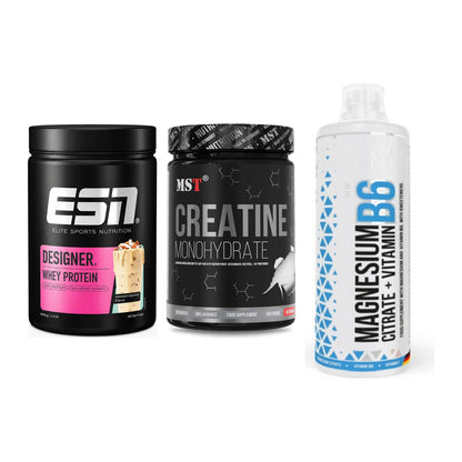 Einsteiger-Set: ESN Designer + MST Creatin + MST Magnesium B6 – alle enthaltenen Artikel
