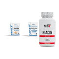 Einsteiger-Set: NNT Whey + NNT Creatin Monohydrat + MST Niacin – alle enthaltenen Artikel