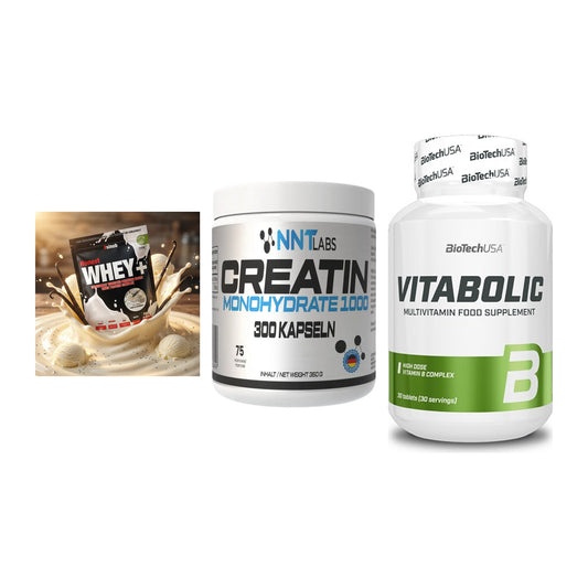 Einsteiger-Set: Sinob Honest + NNT Creatin 1000 + BioTech Vitaboli – alle enthaltenen Artikel
