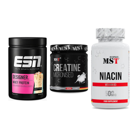 Einsteiger-Set: ESN Designer + MST Creatin + MST Niacin – alle enthaltenen Artikel