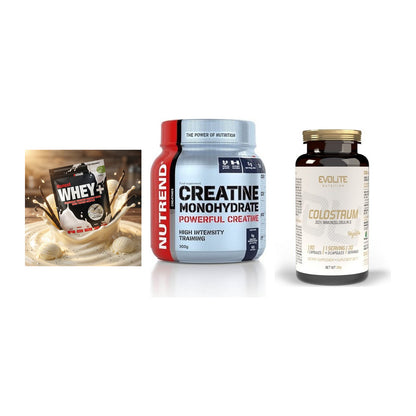 Einsteiger-Set: Sinob Honest + Nutrend Creatine + Evolite Nutritio – alle enthaltenen Artikel
