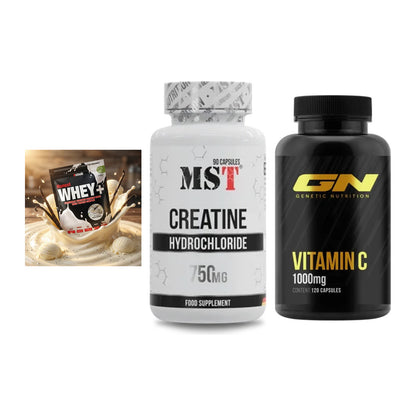 Einsteiger-Set: Sinob Honest + MST Creatin HCL + GN Vitamin C – alle enthaltenen Artikel
