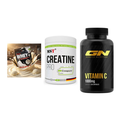 Einsteiger-Set: Sinob Honest + MST Creatin Pro + GN Vitamin C – alle enthaltenen Artikel
