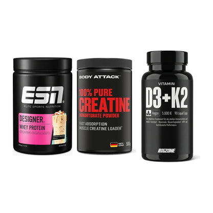 Einsteiger-Set: ESN Designer + Body Attack 100% + Big Zone Vitamin – alle enthaltenen Artikel