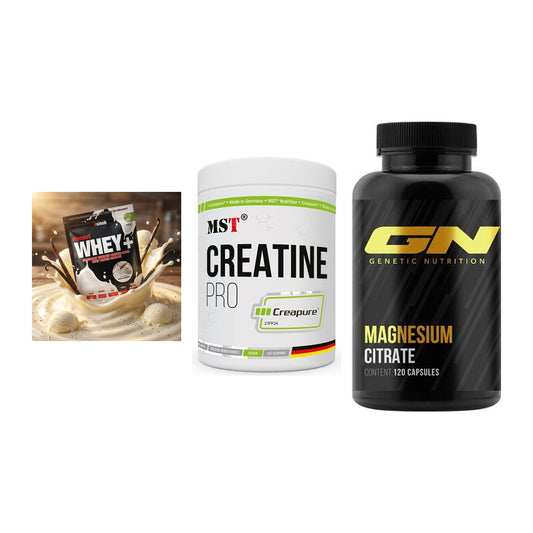 Einsteiger-Set: Sinob Honest + MST Creatin Pro + GN Magnesium – alle enthaltenen Artikel