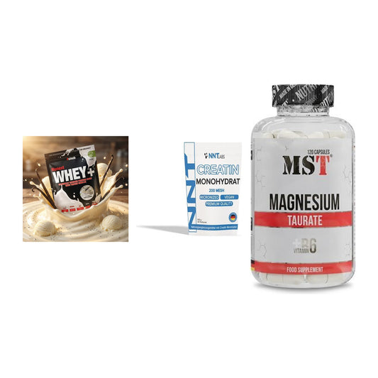 Einsteiger-Set: Sinob Honest + NNT Creatin + MST Magnesium – alle enthaltenen Artikel