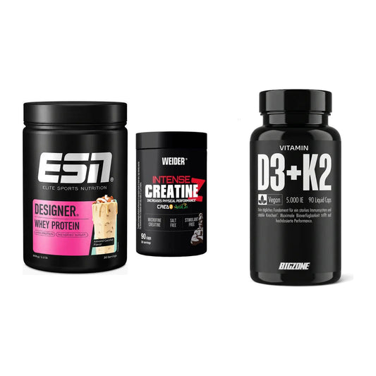 Einsteiger-Set: ESN Designer + Weider Intense + Big Zone Vitamin – alle enthaltenen Artikel