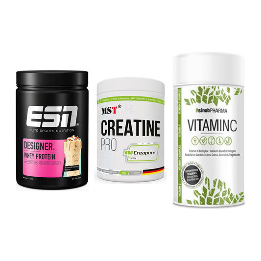 Einsteiger-Set: ESN Designer + MST Creatin Pro + Sinob Vitamin C – alle enthaltenen Artikel