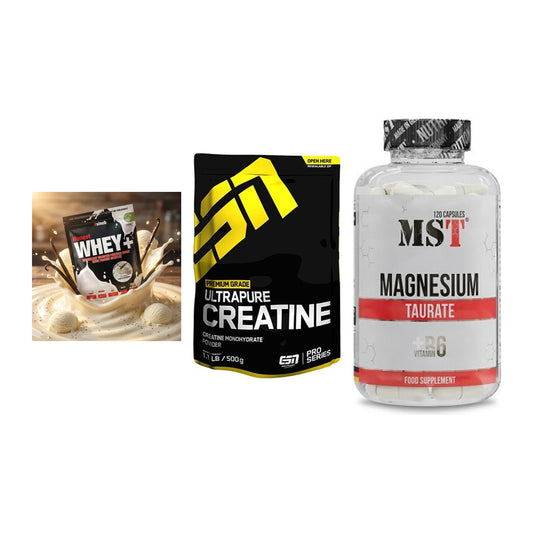 Einsteiger-Set: Sinob Honest + ESN Ultrapure + MST Magnesium – alle enthaltenen Artikel