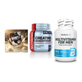 Einsteiger-Set: Sinob Honest + Nutrend Creatine + BioTech Multivit – alle enthaltenen Artikel