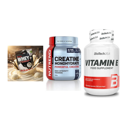 Einsteiger-Set: Sinob Honest + Nutrend Creatine + BioTech Vitamin – alle enthaltenen Artikel