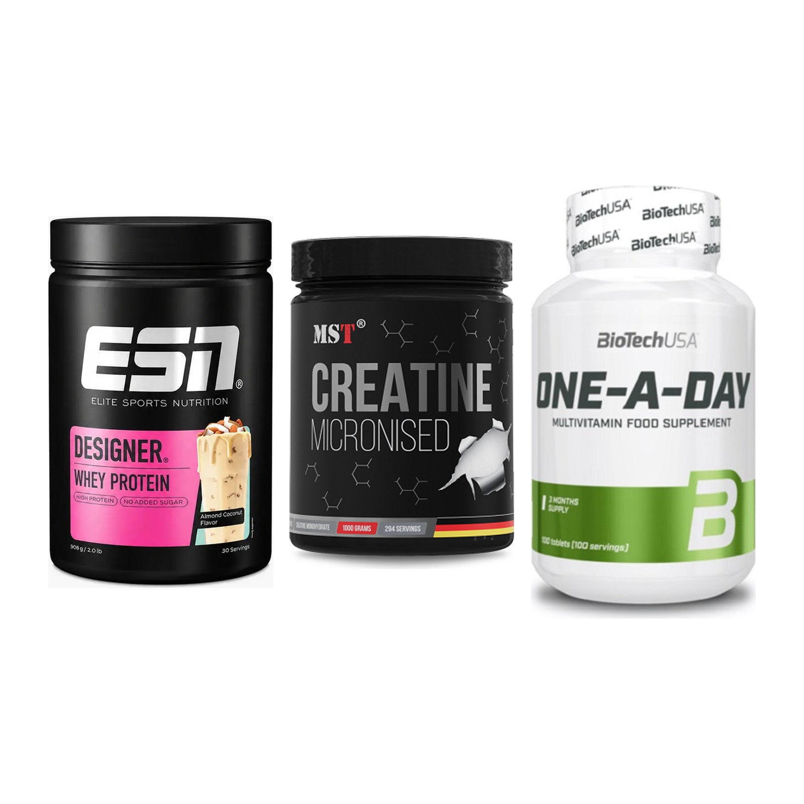 Einsteiger-Set: ESN Designer + MST Creatin + BioTech One A – alle enthaltenen Artikel