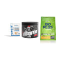 Einsteiger-Set: NNT Whey + Big Zone Creatin + Olimp Iso Plus – alle enthaltenen Artikel