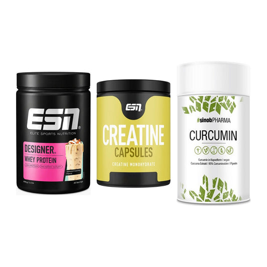 Einsteiger-Set: ESN Designer + ESN Ultrapure + Sinob Curcumin – alle enthaltenen Artikel