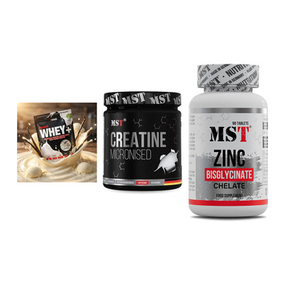Einsteiger-Set: Sinob Honest + MST Creatin + MST Zinc Chelate – alle enthaltenen Artikel